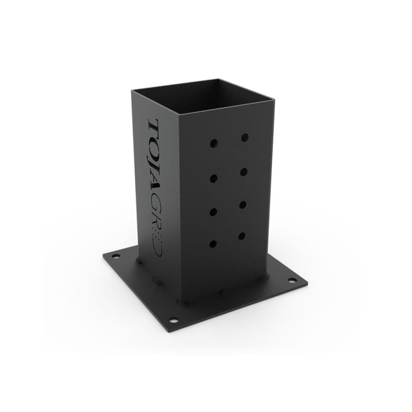 Toja Grid 4x4 Solo Bracket for 4x4 Wood Posts, 4-pk