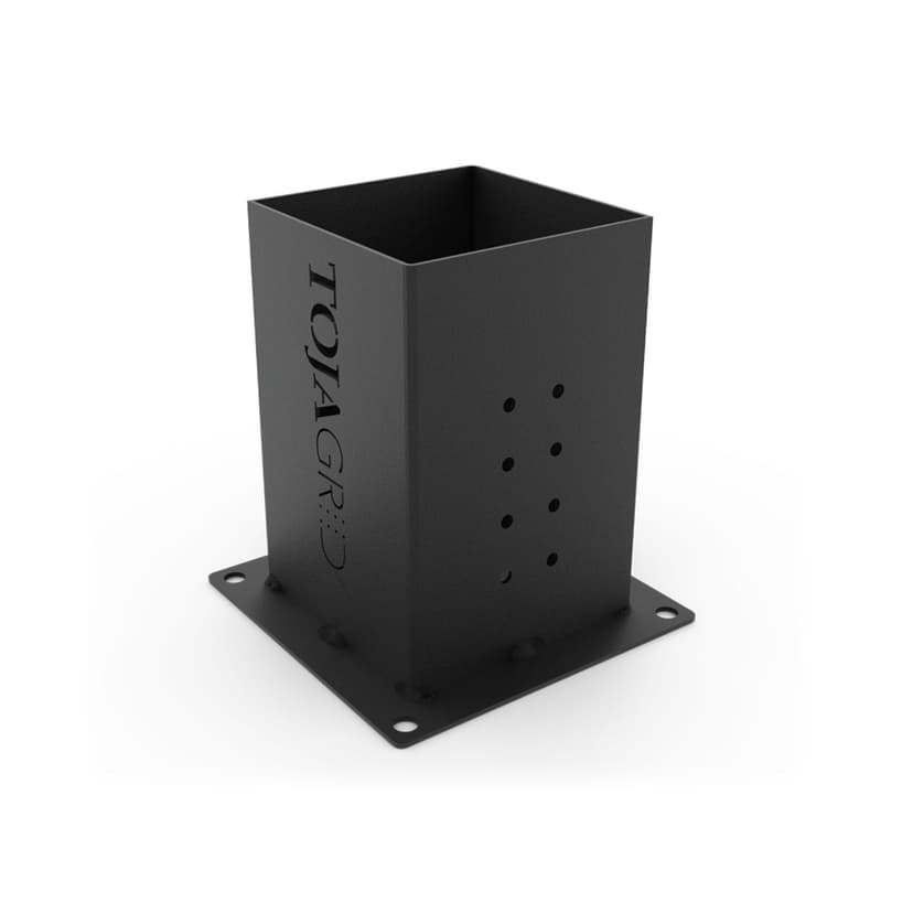 Toja Grid 6x6 Solo Bracket for 6x6 Wood Posts, 4-pk