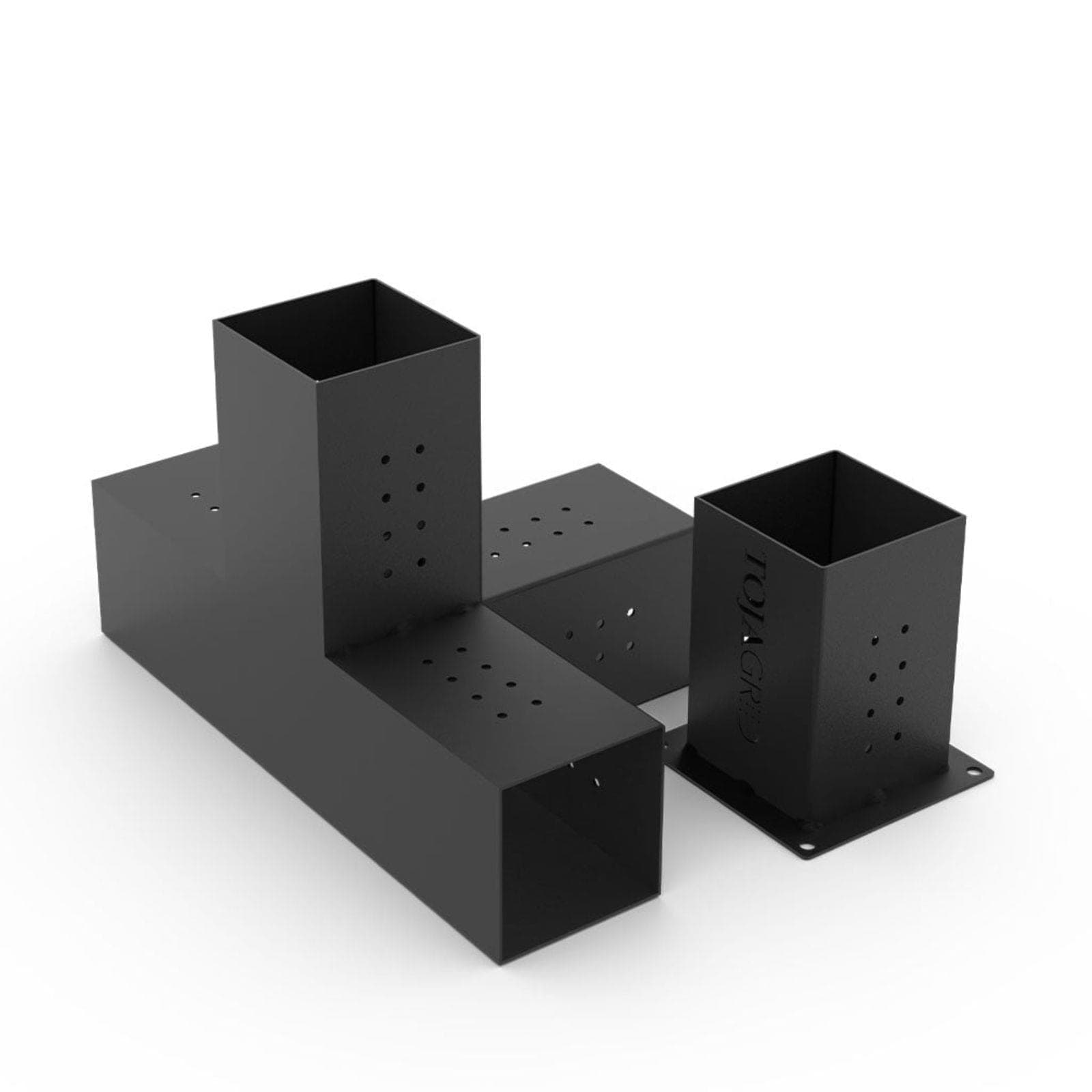 Toja Grid 6x6 Quad and Solo Bracket for 6x6 Wood Posts