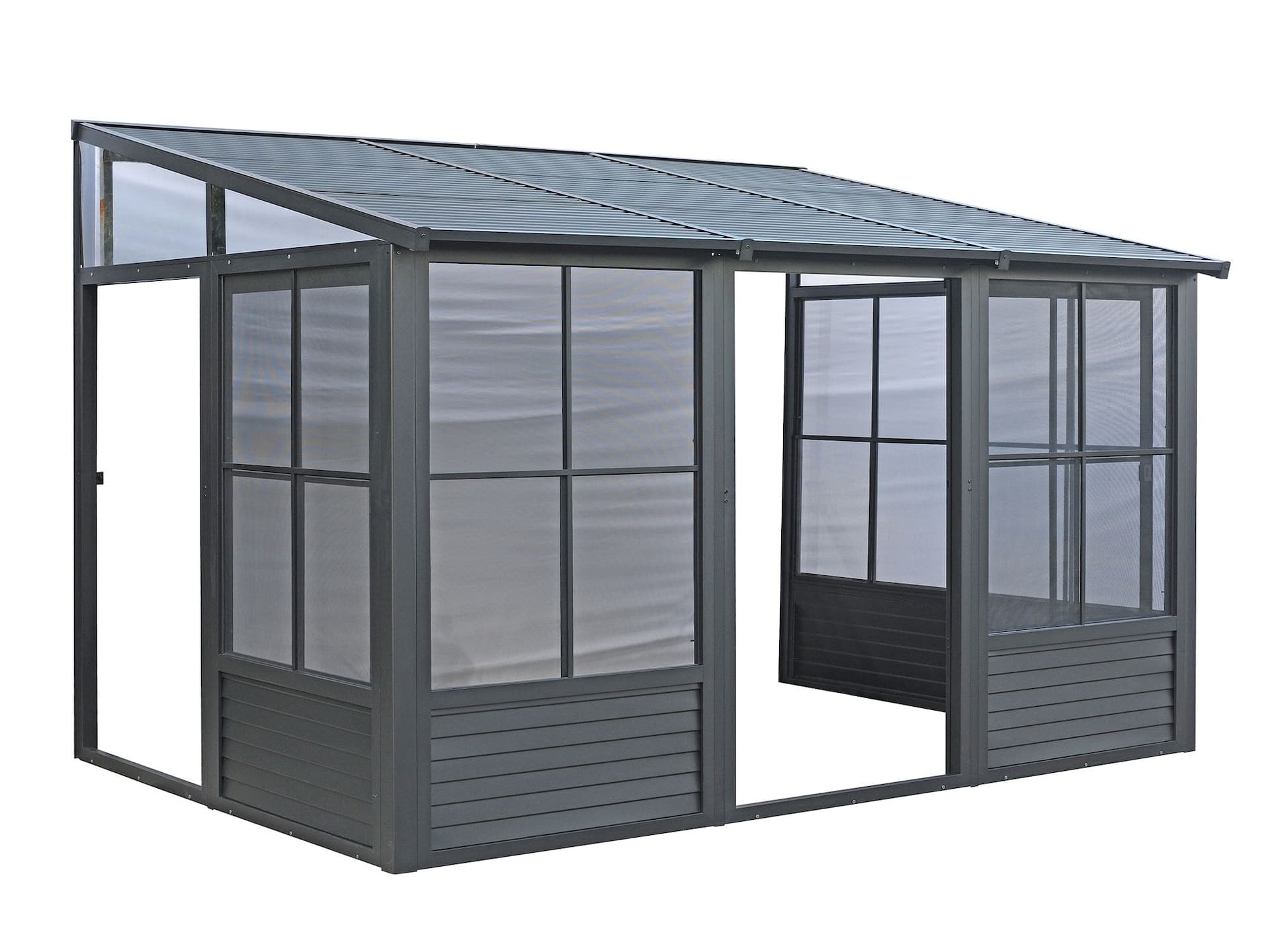 Florence Add-A-Room with Metal Roof, 10-ft x 12-ft, Slate
