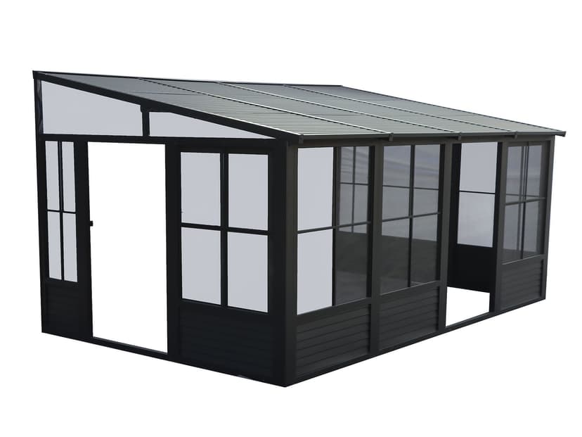Florence Add-A-Room with Metal Roof, 10-ft x 16-ft, Slate