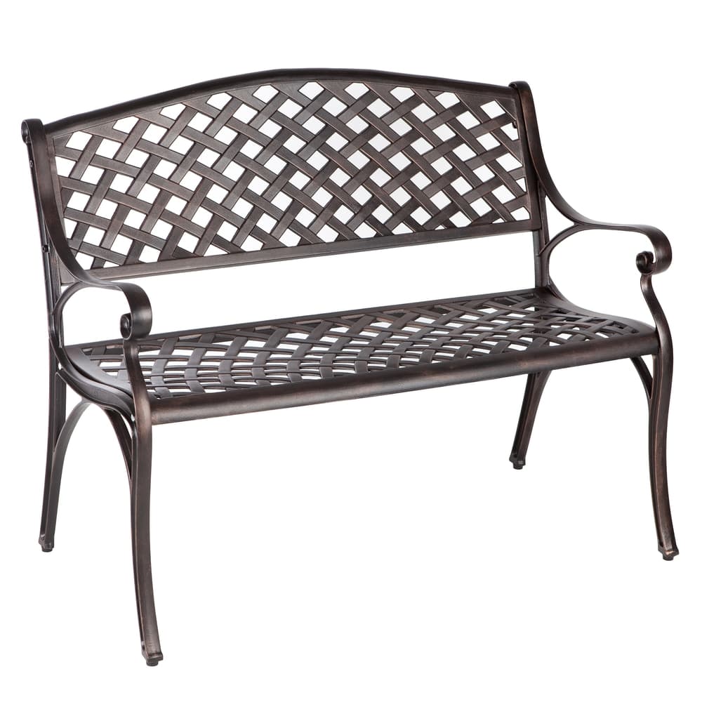 Patioflare Aluminum Bench