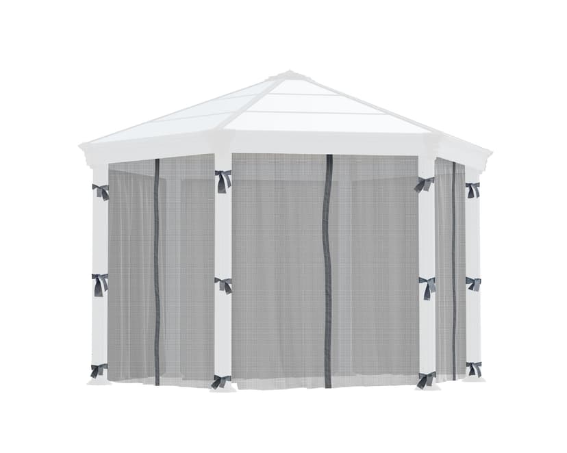 Roma Hexagonal Netting 14x12', Black