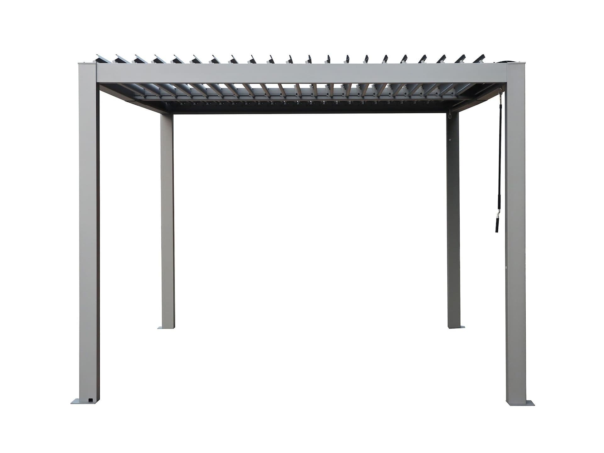 Gazebo Penguin Vikos Aluminum Frame Louvered Pergola, 10-ft x 13-ft