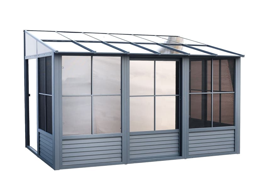 Gazebo Penguin Florence Add-A-Room, 8x16-ft, Slate