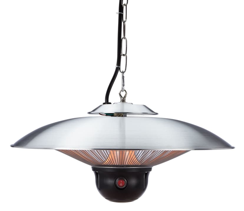 For Living Hanging Infrared Electric Patio Heater with LED Remote Control, 1500W