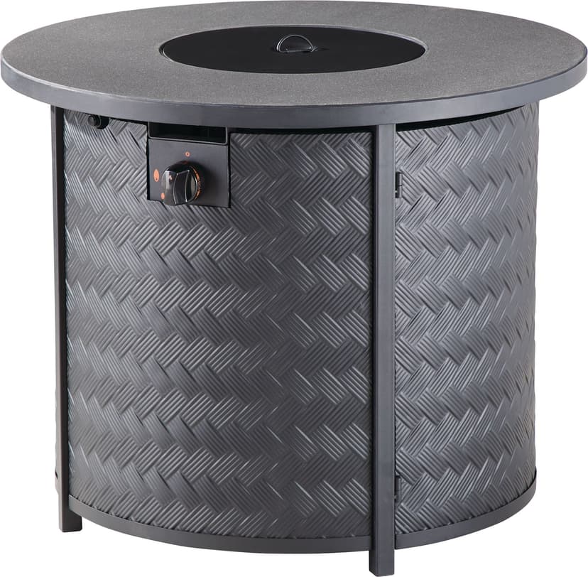 For Living Tuscan Propane Gas Outdoor Fire Pit Table, 50,000 BTU