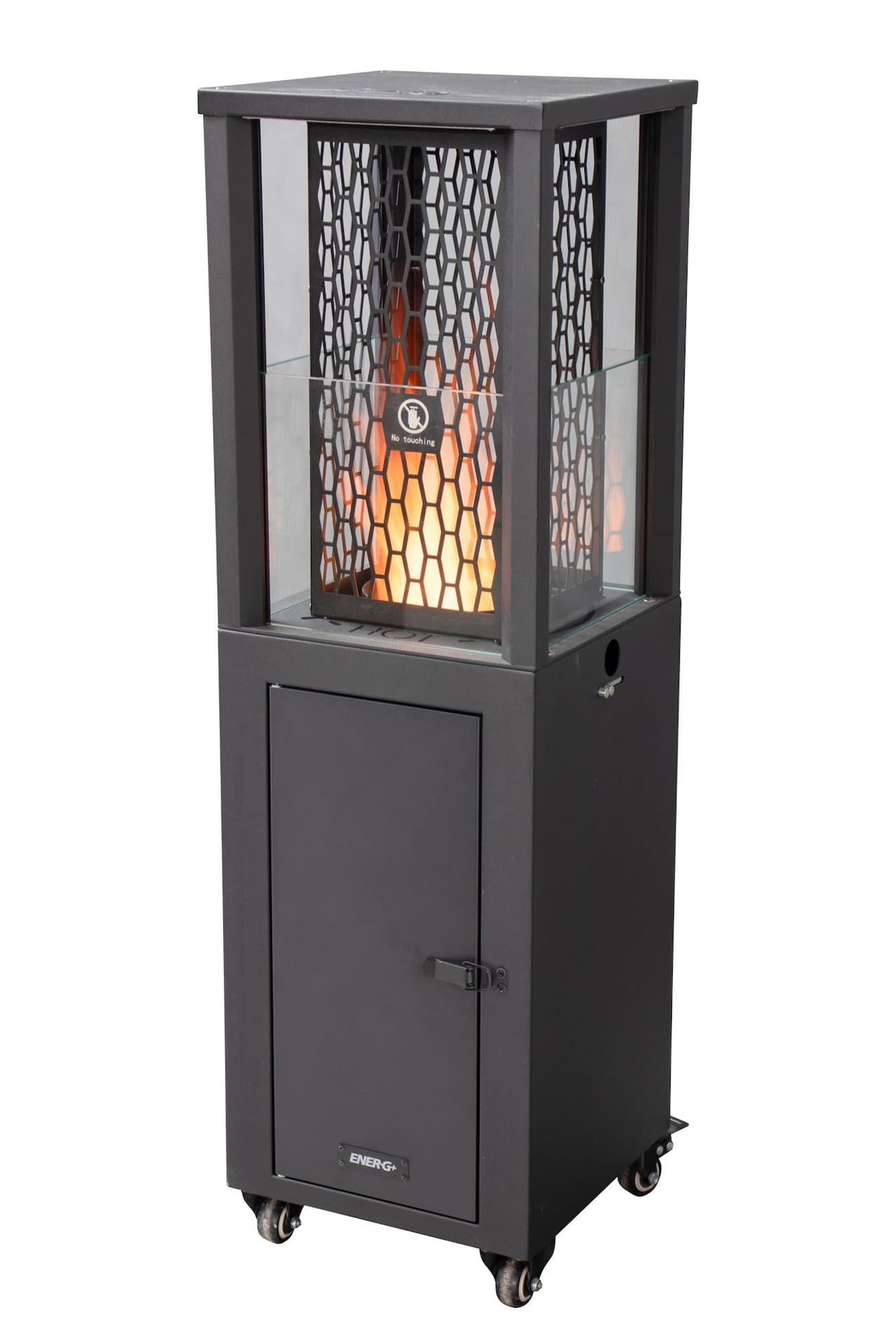 EnerG+ Eco-Friendly Outdoor Wood Pellet Standing Patio Heater