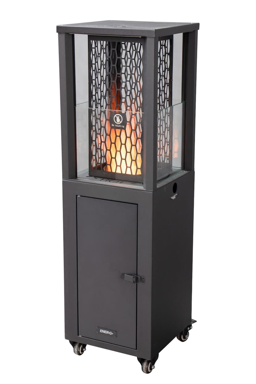 EnerG+ Eco-Friendly Outdoor Wood Pellet Standing Patio Heater