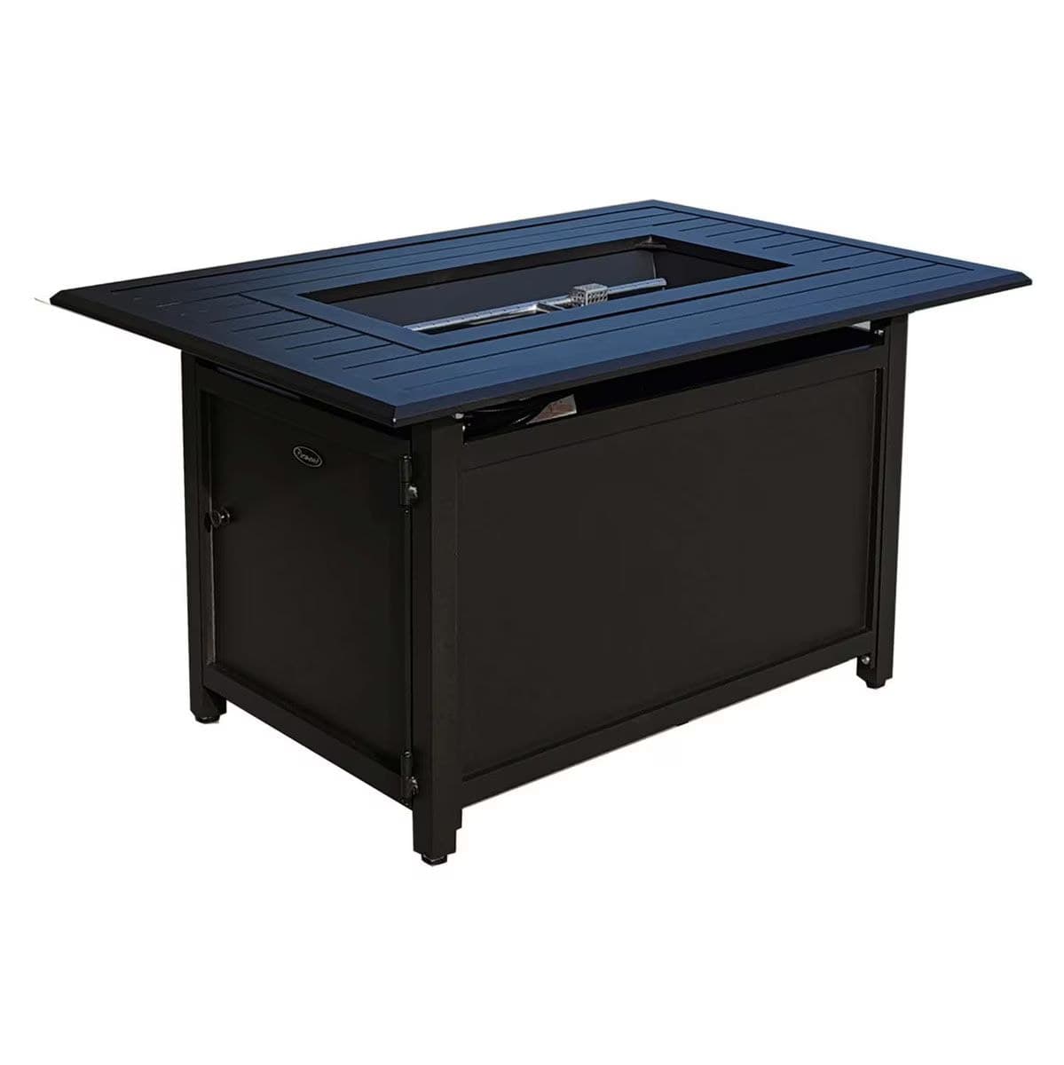 Paramount Charlie Convertible Steel Fire Table, Rectangular