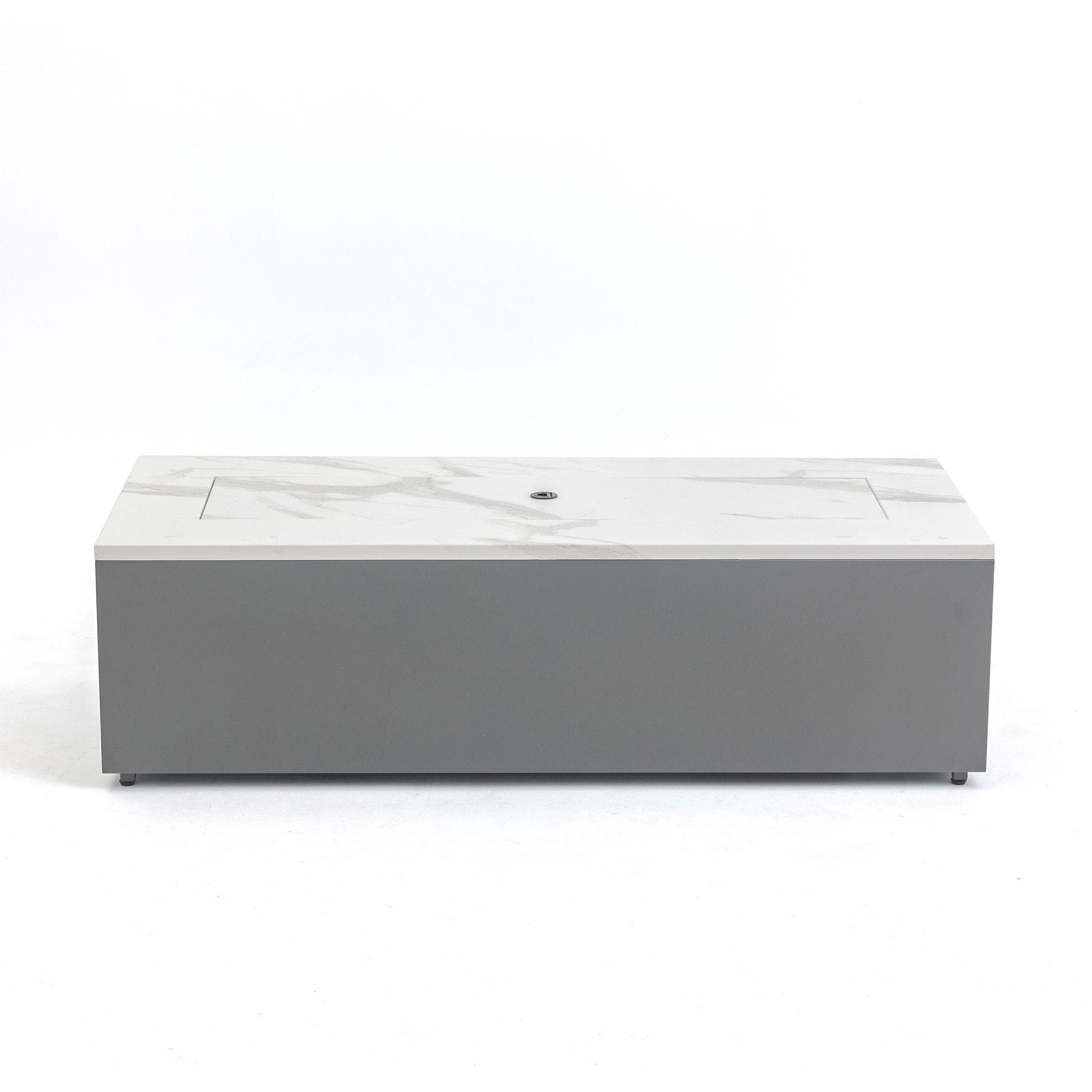 Paramount Aries Marble Convertible Propane Fire Table