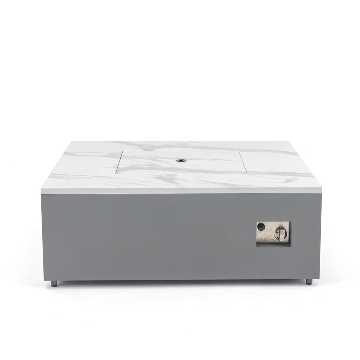 Paramount Danby Marble Convertible Propane Fire Table