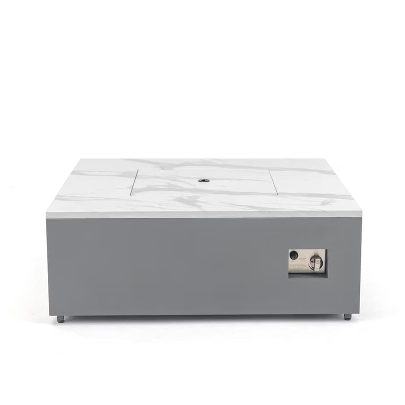 Paramount Danby Marble Convertible Propane Fire Table