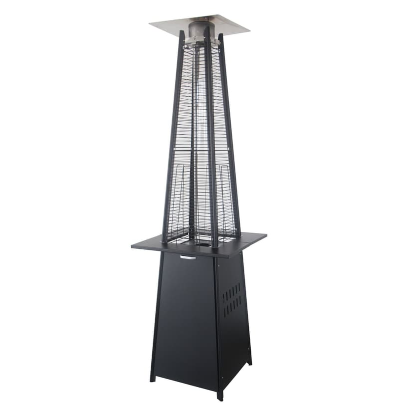 Paramount Pyramid Flame Patio Heater, Onyx Black