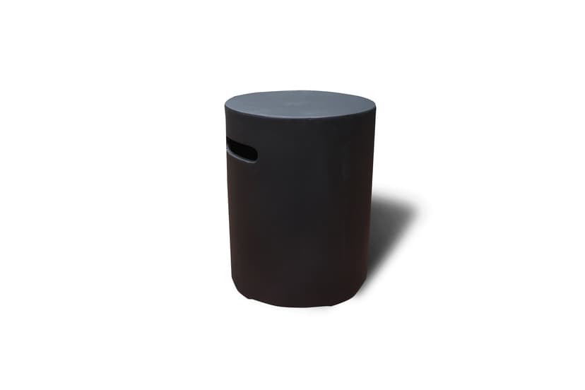 Modeno Round Propane Tank Cover, Black, 15.7 x 15.7 x 20-in