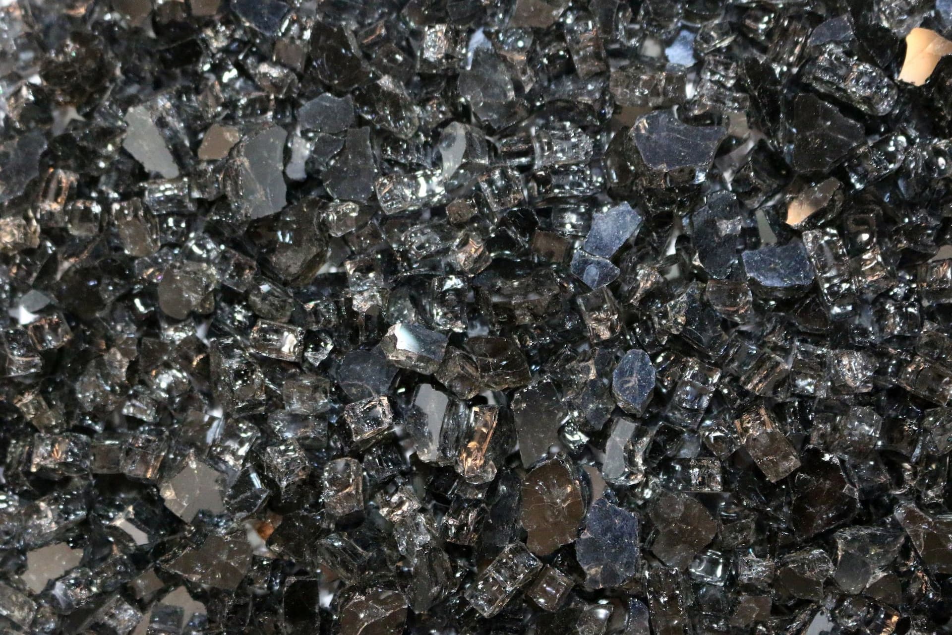 Elementi Crushed Reflective Tempered Fireglass for Fire Pit, Bronze