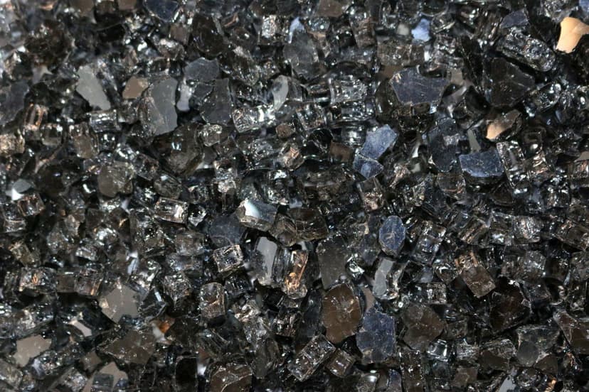 Elementi Crushed Reflective Tempered Fireglass for Fire Pit, Bronze