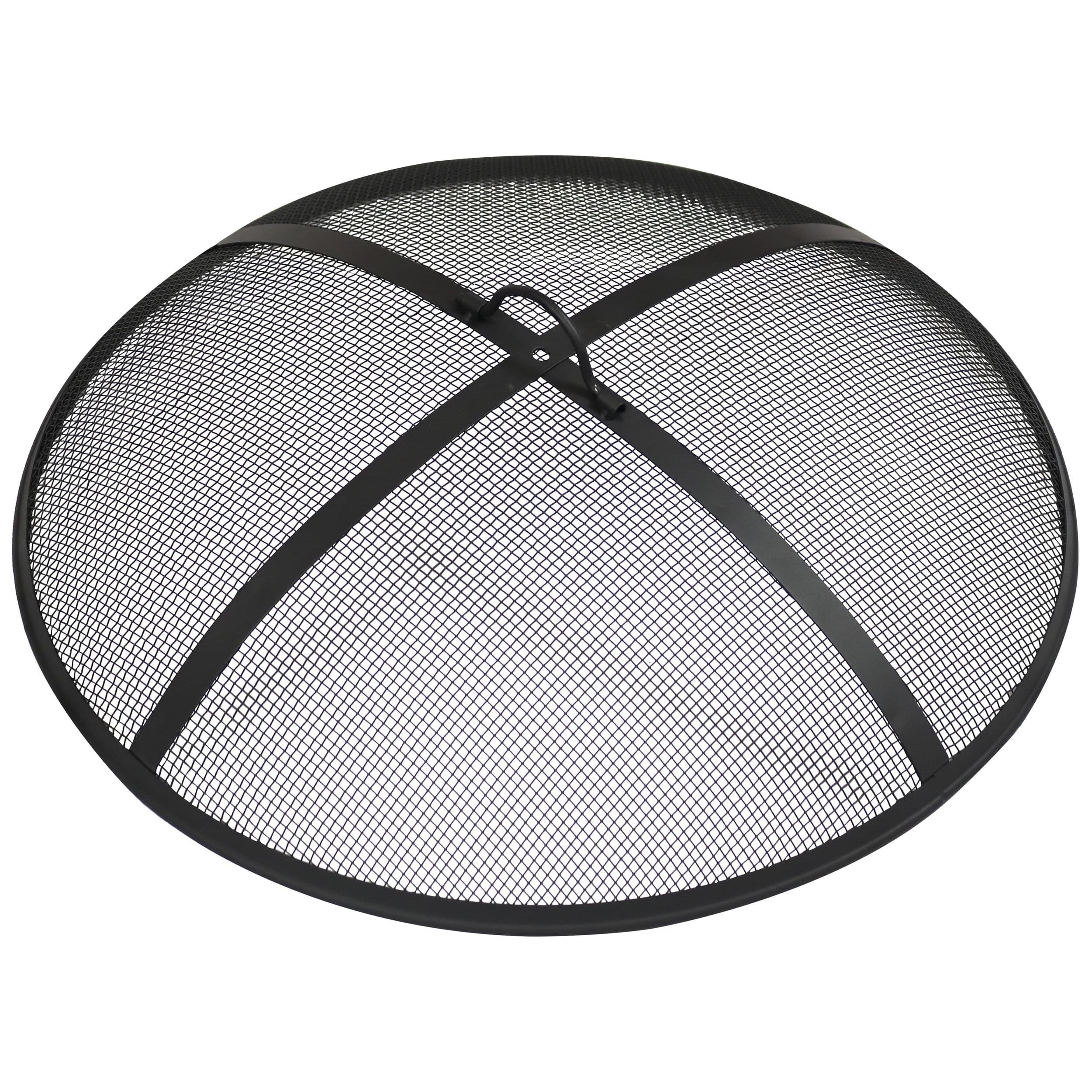 Sunnydaze Decor Mesh Steel Fire Pit Accessory, 22-in