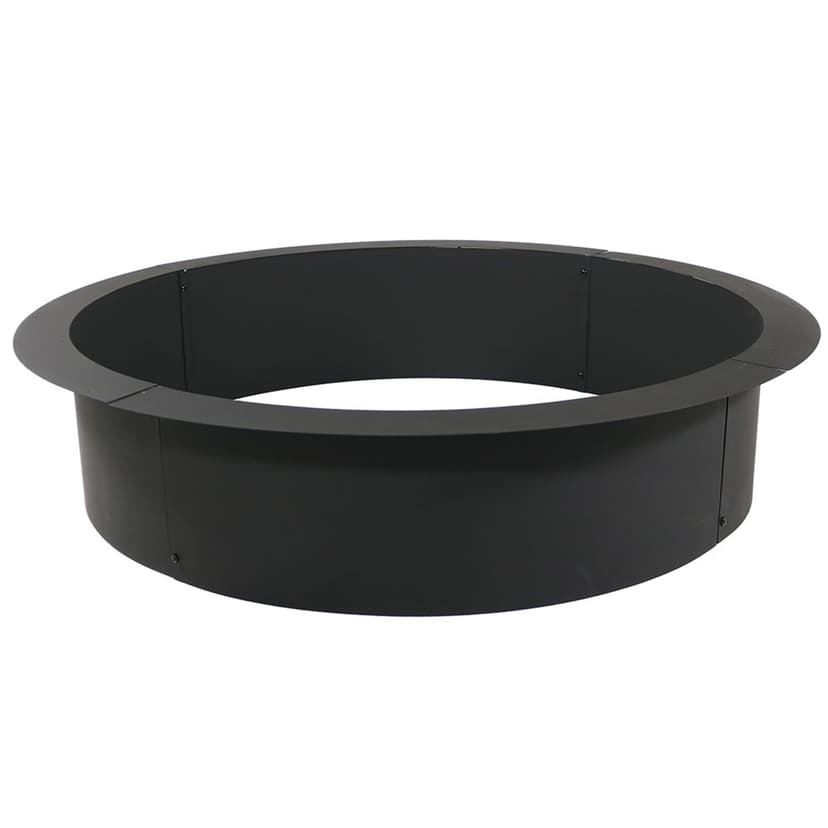 Sunnydaze Decor Heavy Duty Fire Pit Ring Liner, 39-in