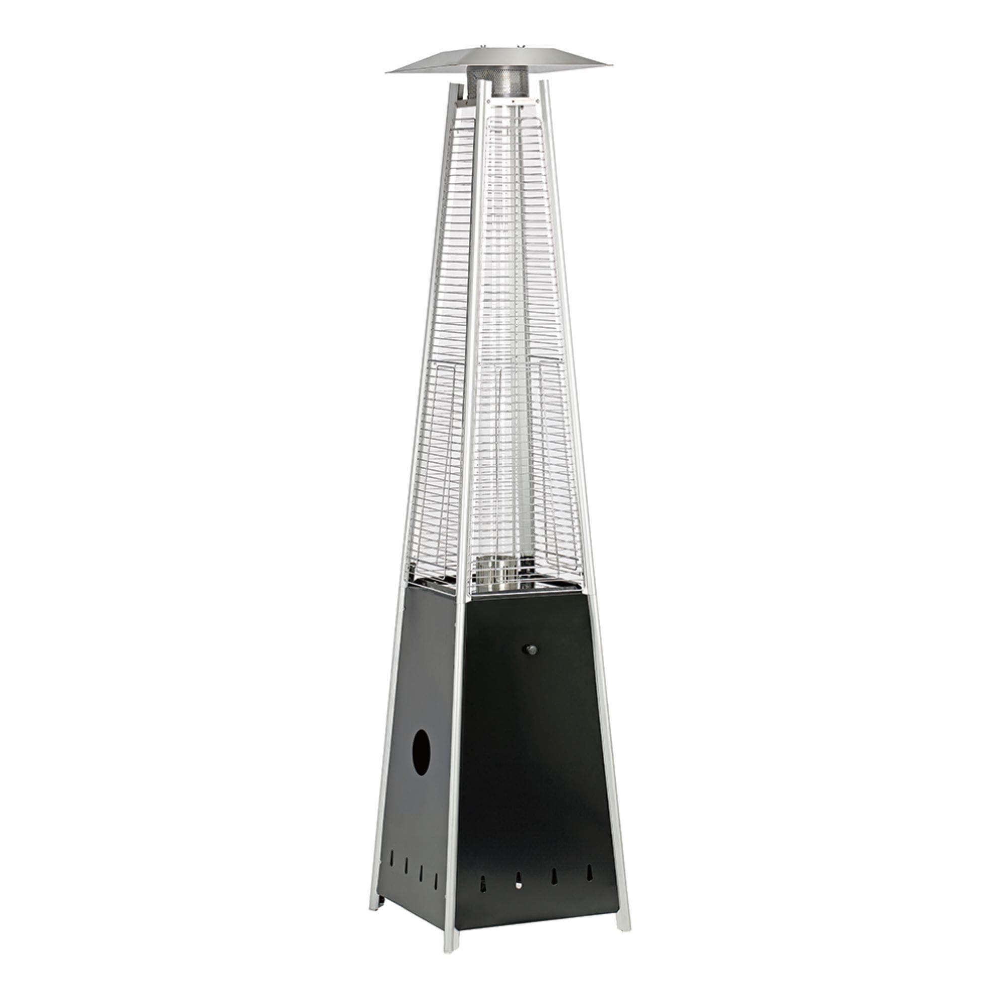 Shinerich Pyramid-Style Propane Patio Heater, 40,000 BTU, Black