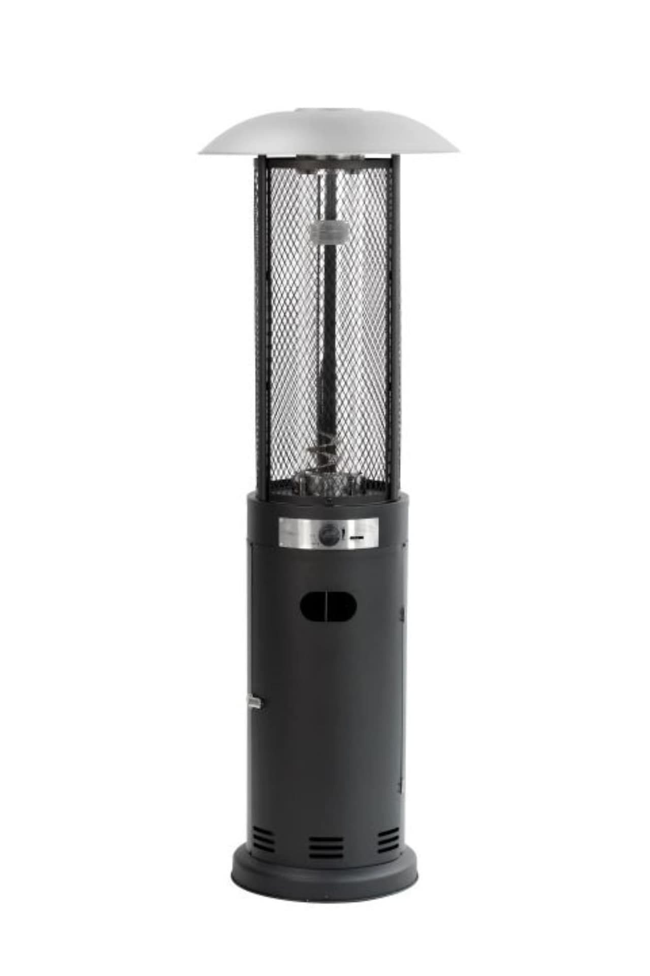 Shinerich Inferno Propane Patio Heater, 36,000 BTU, Matte Black