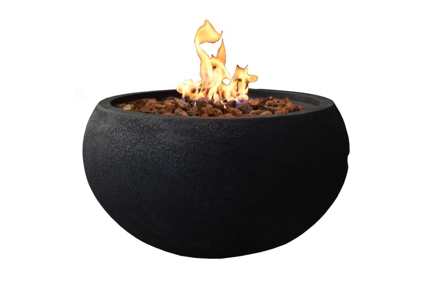 Modeno York Round Fire Bowl, Liquid Propane, 40,000 BTU