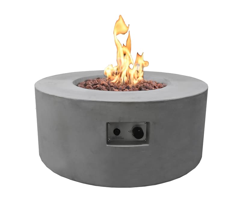 Modeno Tramore Rectangular Fire Table, Liquid Propane, 50,000 BTU