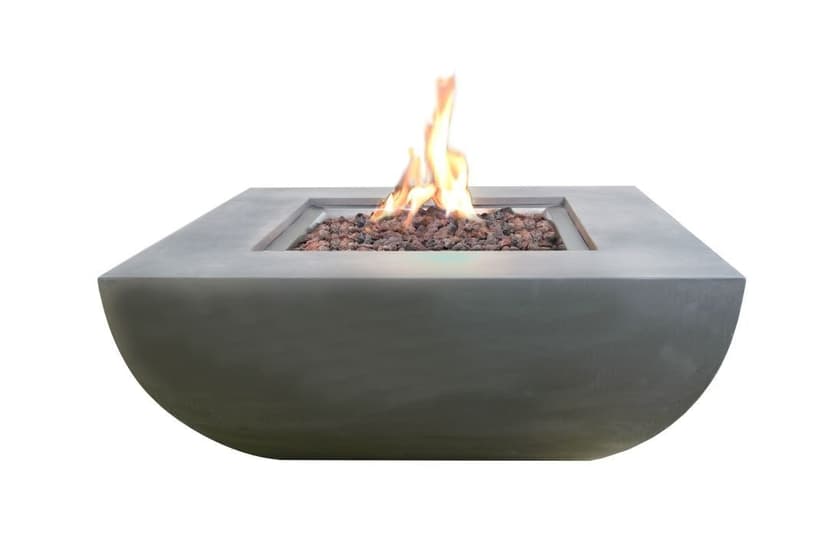 Modeno Westport Fire Table Natural Gas, Light Grey