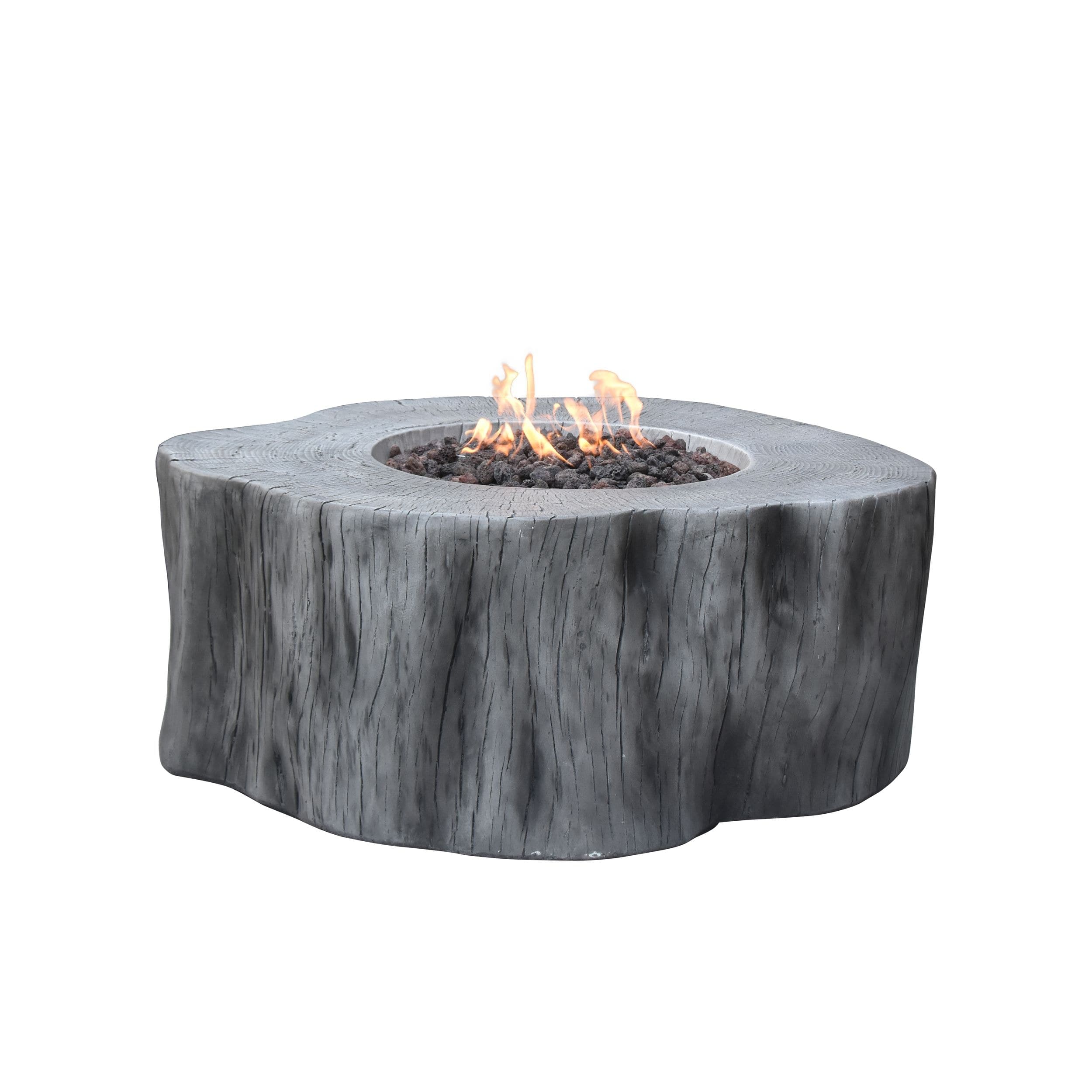 Elementi Manchester Fire Table Liquid Propane, Grey