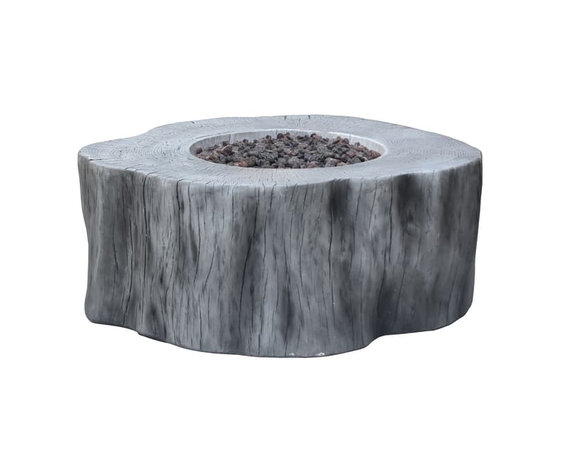 Elementi Manchester Fire Table Natural Gas, Grey