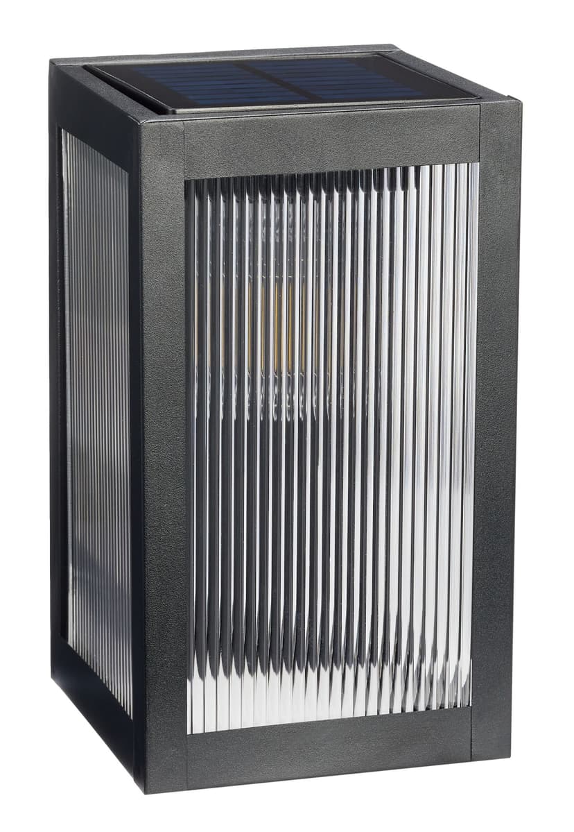 NOMA Solar Powered Outdoor LED Deck/Wall Light Sconce