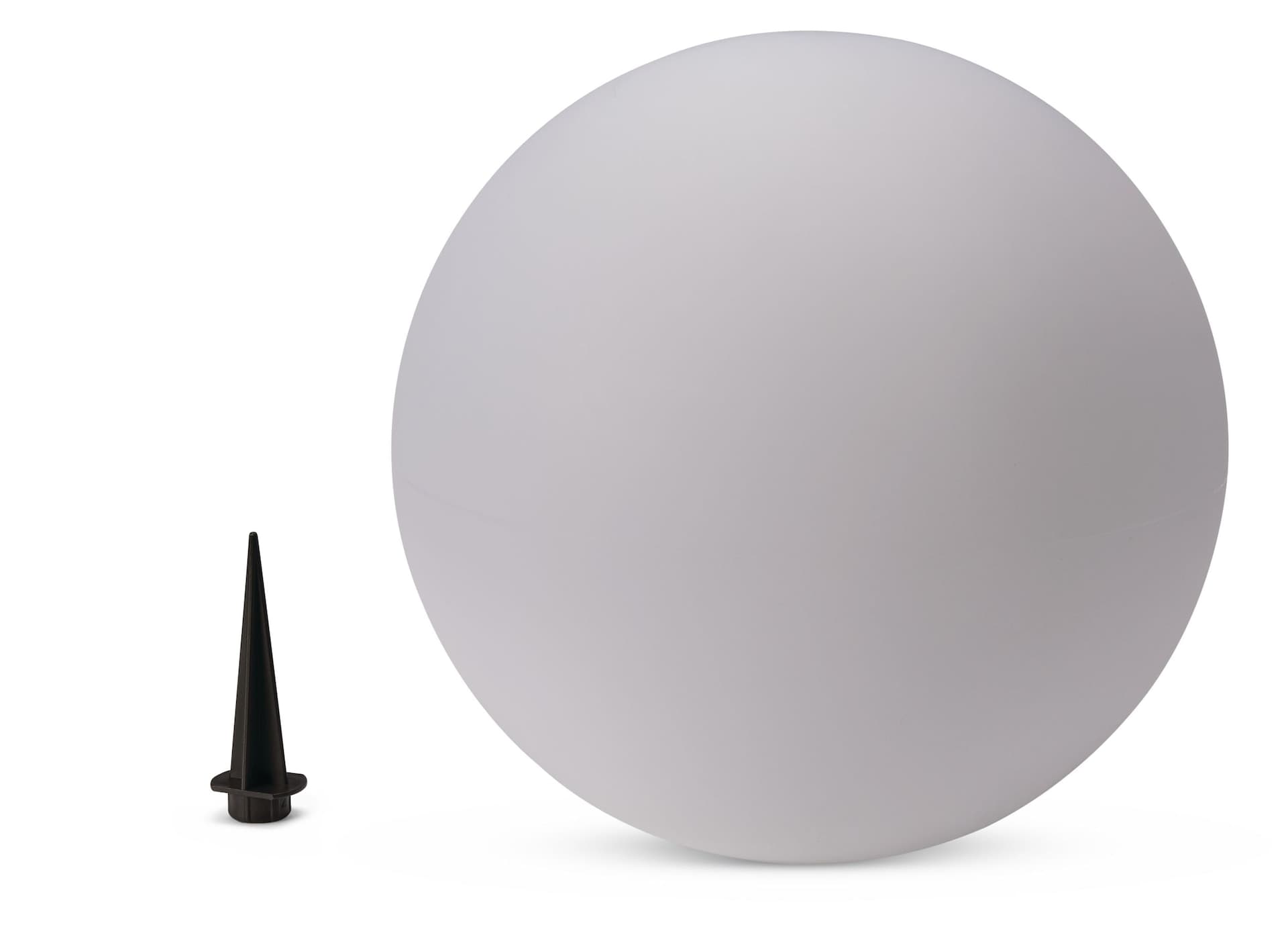 CANVAS Solaris Solar-Powered Large Floating Orb Light, Warm White or Colour Changing