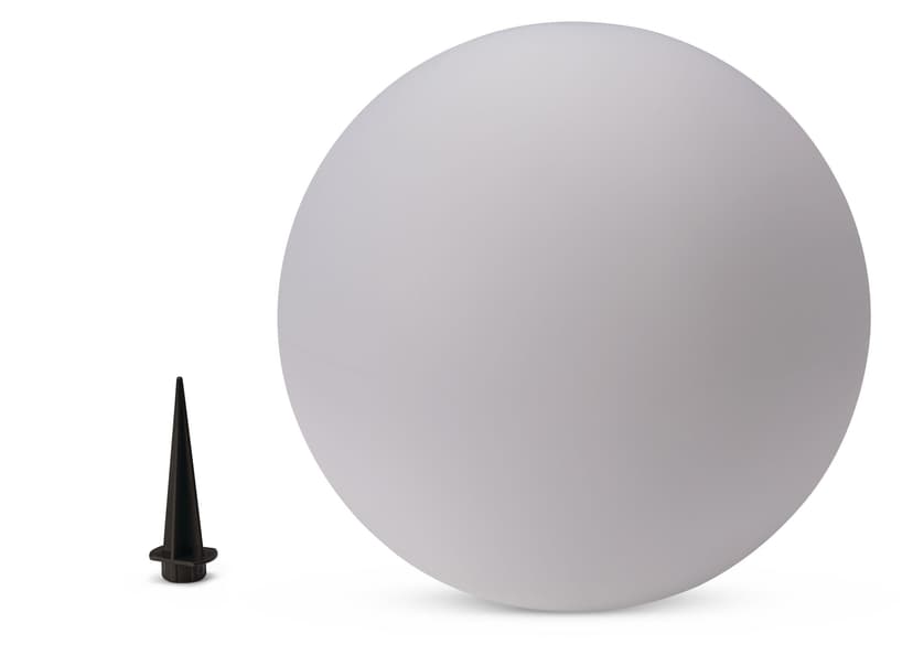 CANVAS Solaris Solar-Powered Large Floating Orb Light, Warm White or Colour Changing