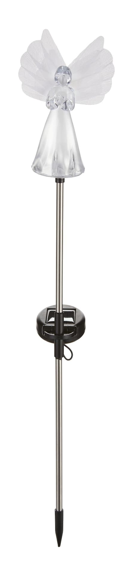 For Living Solar-Powered Angel Stake LED Light Decoration