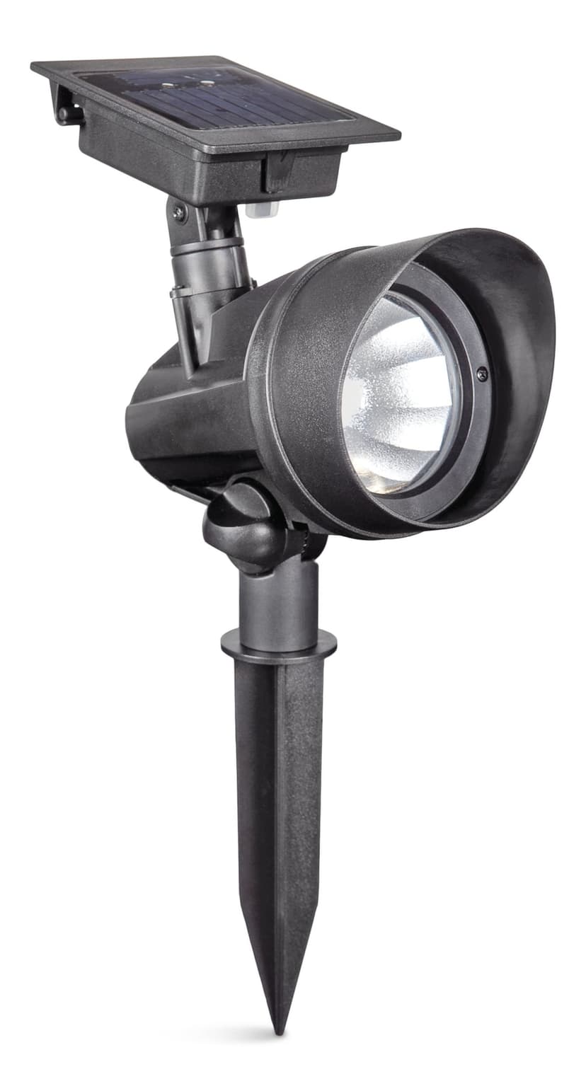 NOMA Pure White LED Solar Landscape Spotlight for Outdoor Patio