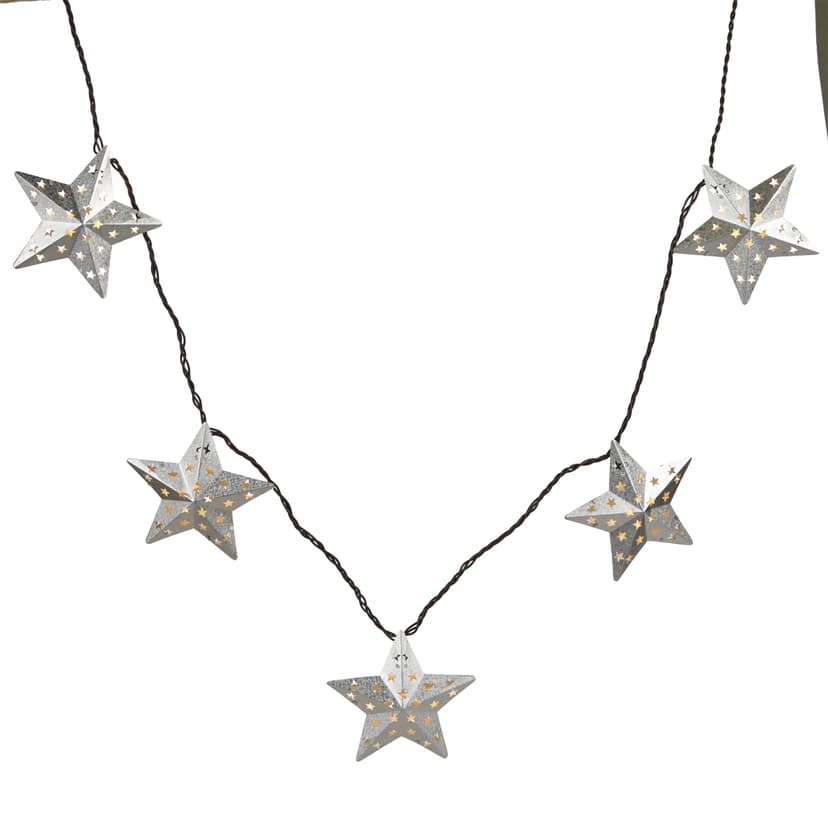 CANVAS Outdoor Clear White Incandescent Plug-In Celeste Star String Lights, 3.5-m