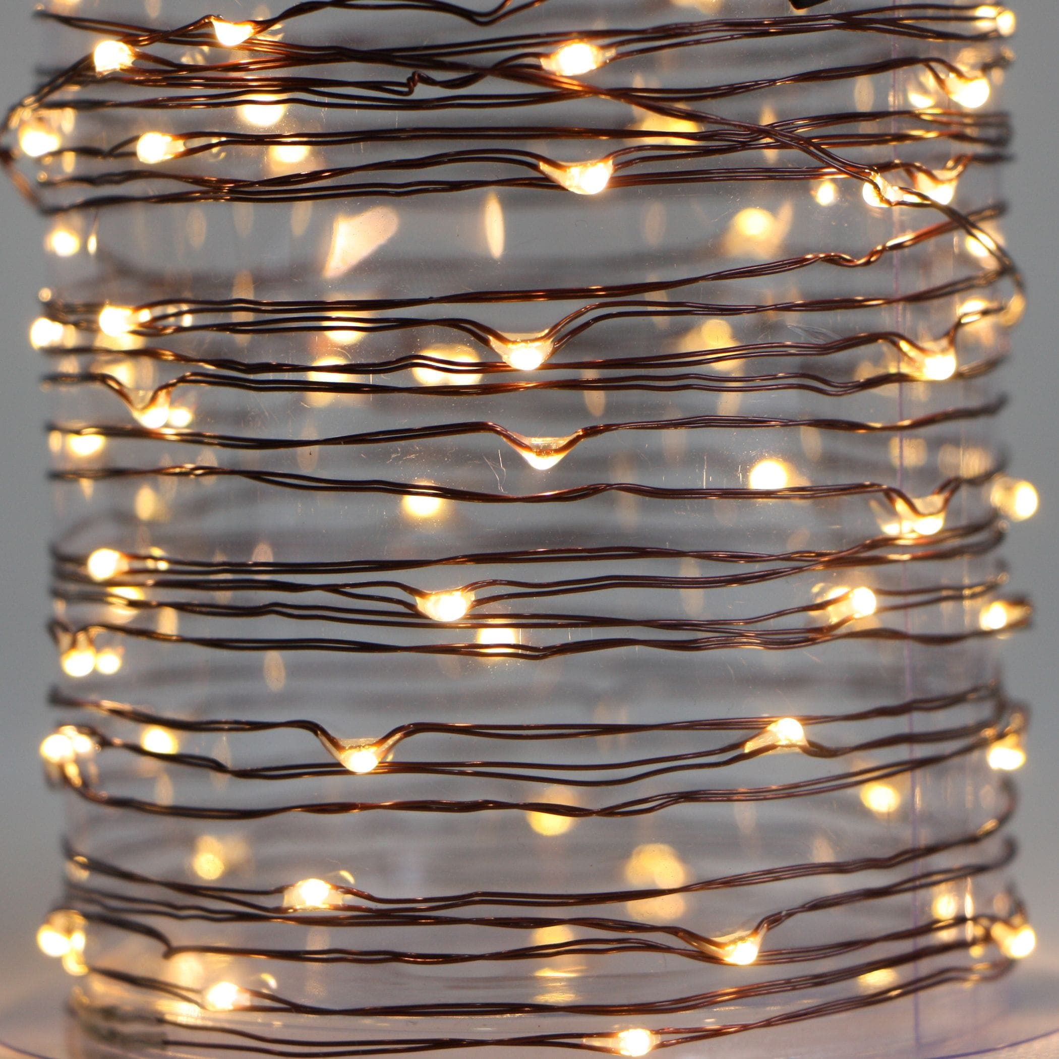 NOMA Outdoor Warm White LED Battery-Operated String Lights, 20-ft