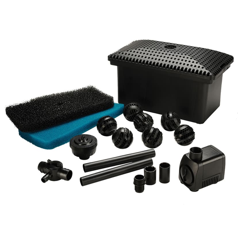 Pond Boss Complete Filter Kit with Pump, 320-gph
