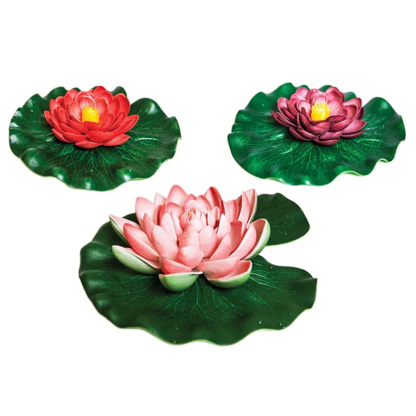 Pond Boss Floating Lily Pad, Variety Pack