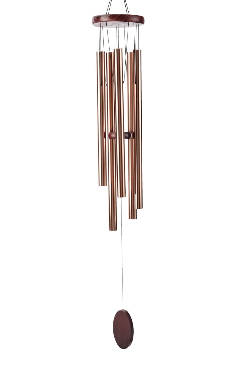 For Living Wood Wind Chime, 38-in