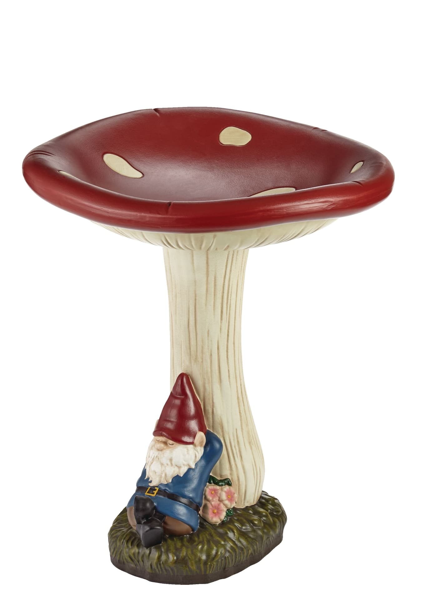 For Living Mushroom Bird Bath, 20-in