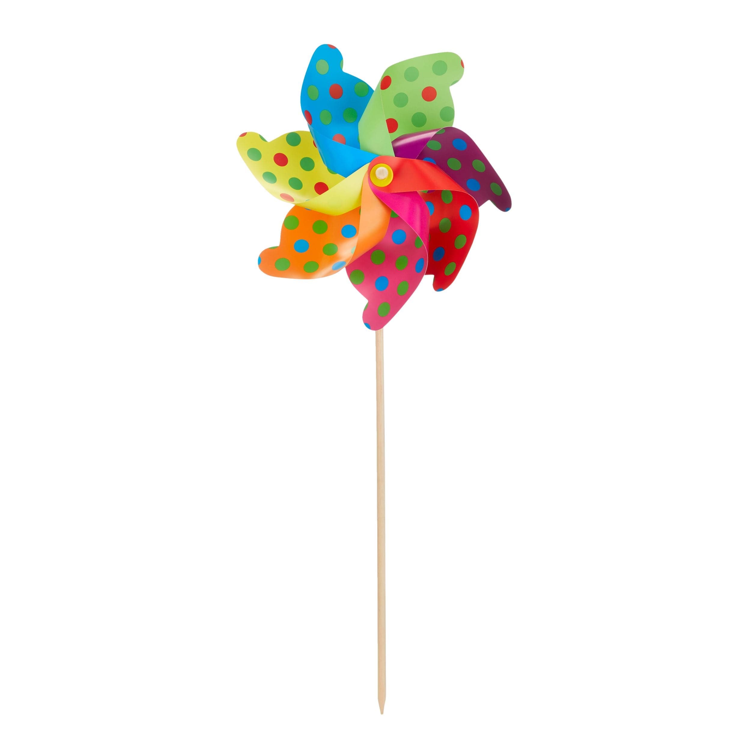 For Living Patterned Garden 40-in Pinwheel & Wind Spinner