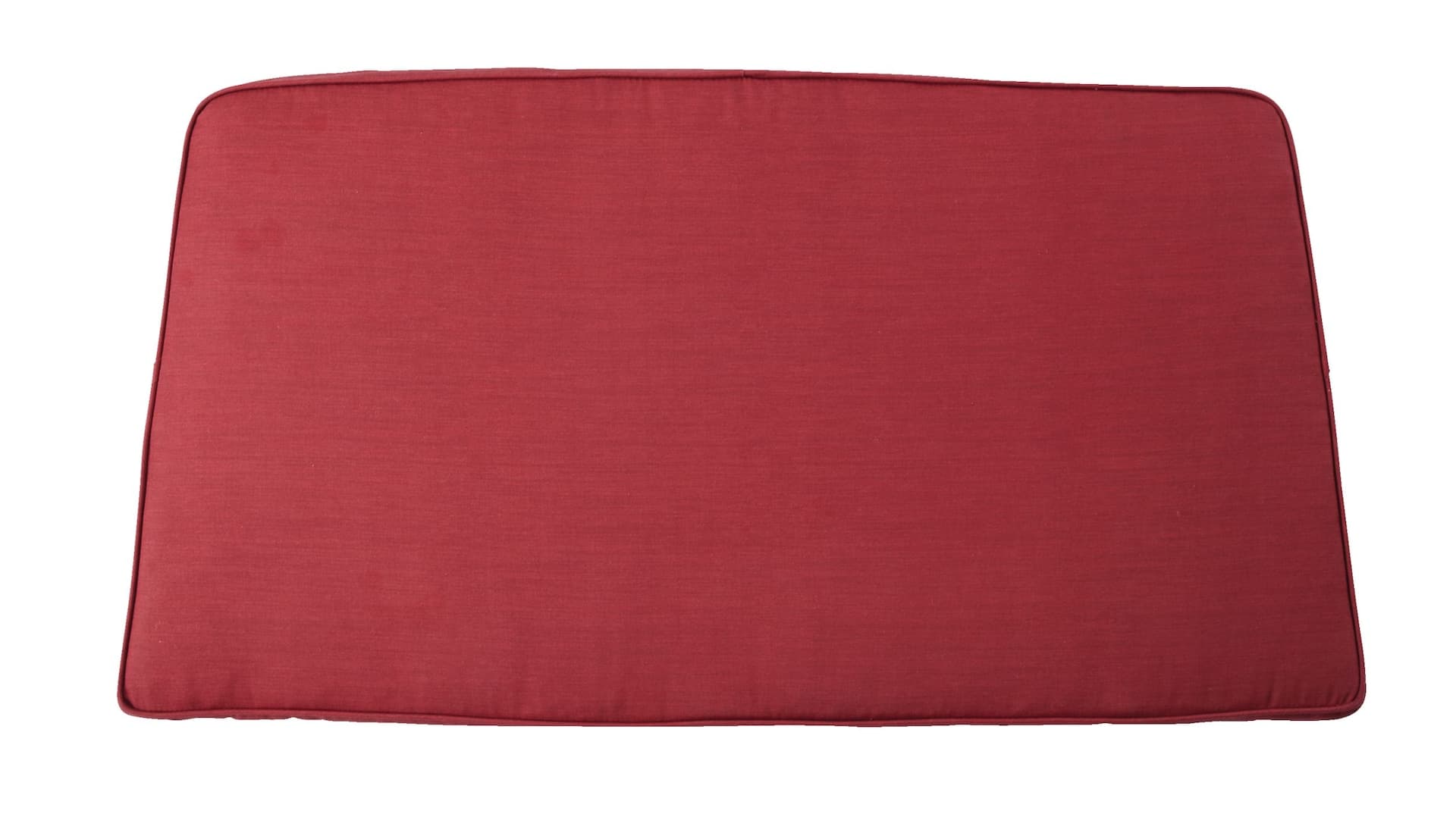 CANVAS Canterbury UV, Water & Stain Resistant Patio Love Seat Pad, Red