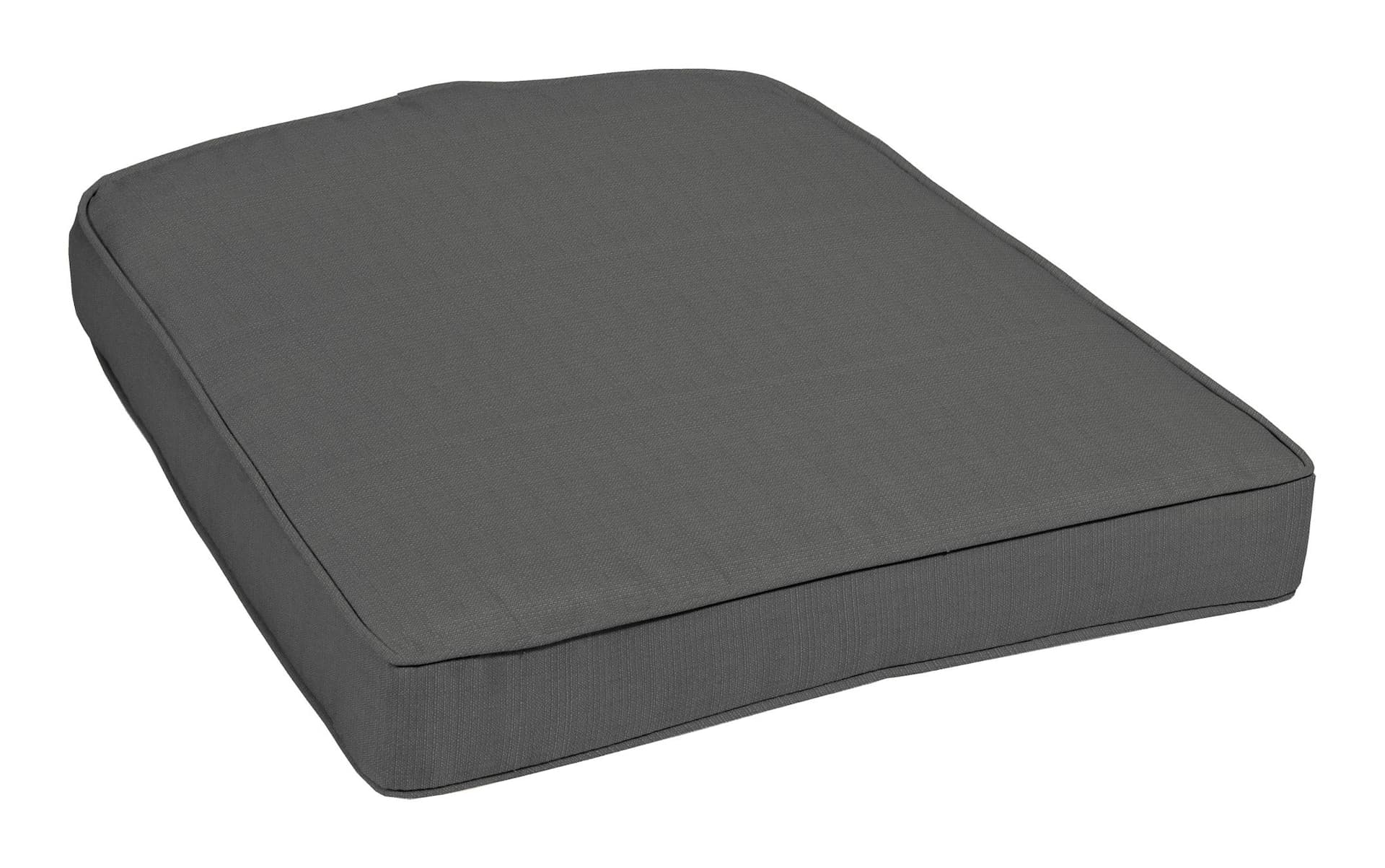CANVAS Canterbury Patio UV, Water & Stain Resistant Chair & Seat Pad, Grey
