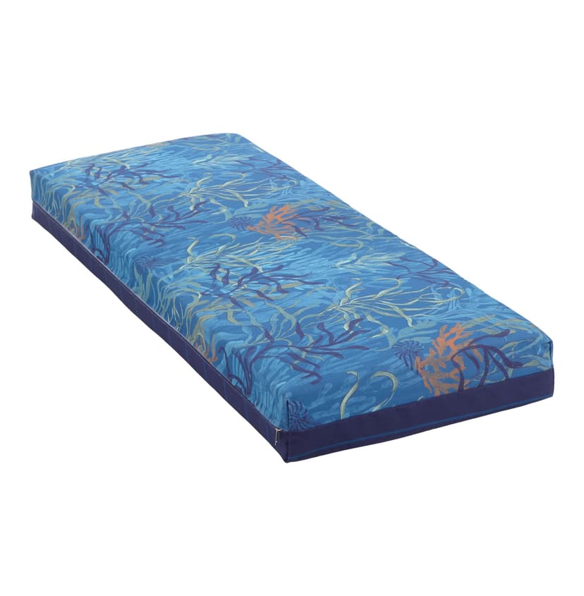 CANVAS Seashore Outdoor Bench Cushion, Water/Stain/Fade-Resistant, 18-in x 48-in