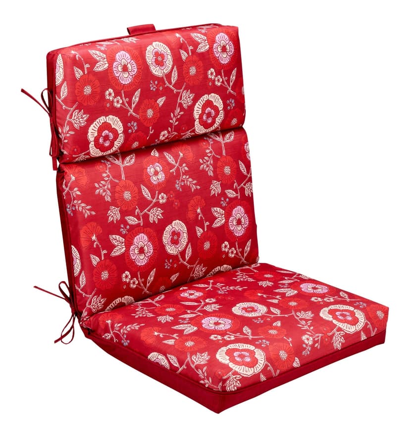 CANVAS Wildflower Outdoor Chair Cushion, Water/Stain/Fade-Resistant, 21-in x 44-in