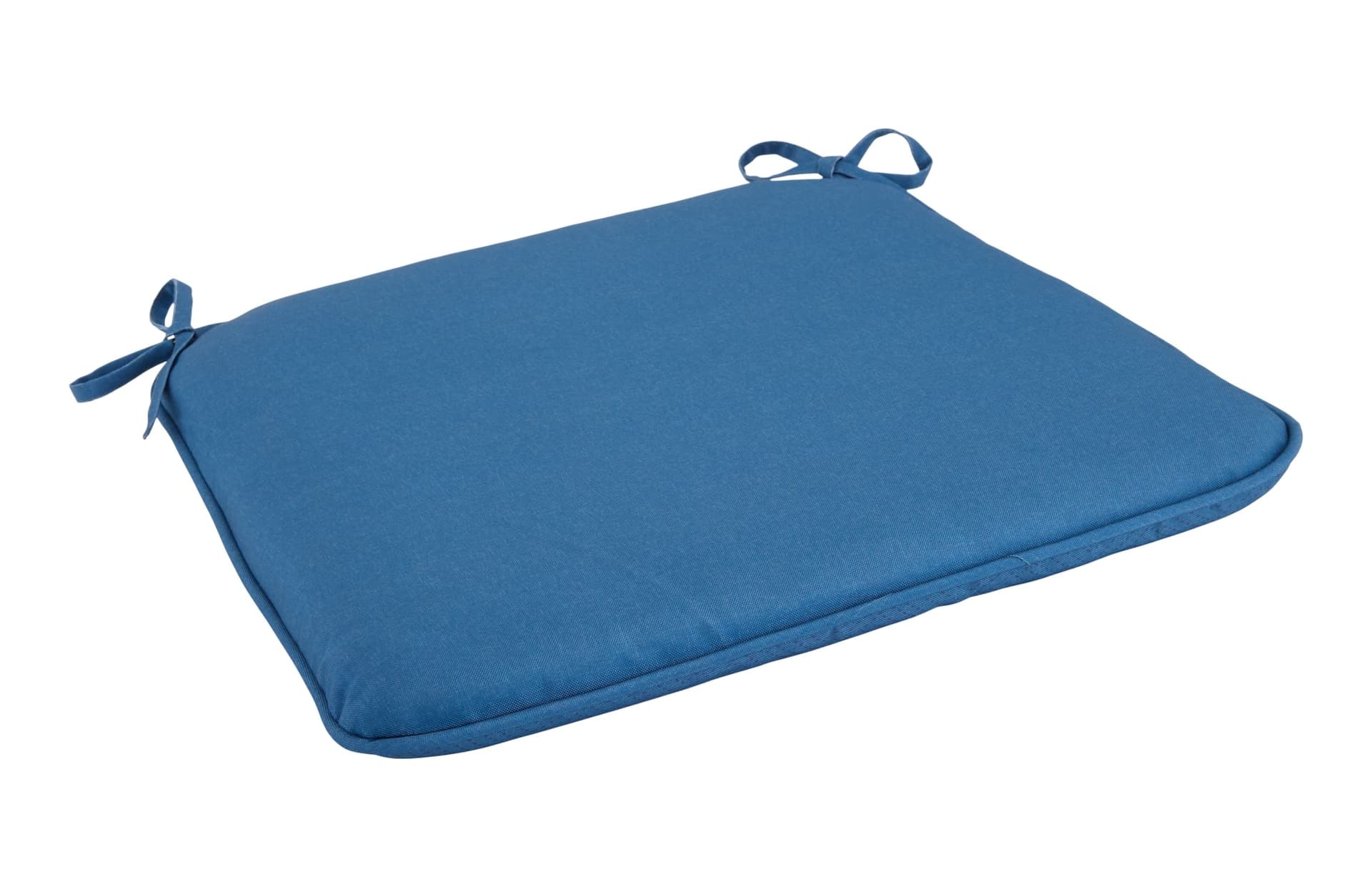 CANVAS Outdoor Blue Seat Pad, Water-Resistant & Fade-Resistant Cushion