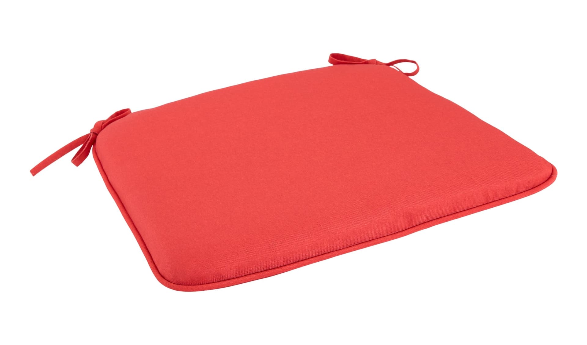 CANVAS Outdoor Red Seat Pad, Water-Resistant & Fade-Resistant Cushion