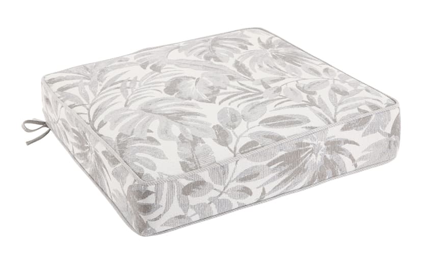CANVAS Jacquard Seat Pad, Water/Fade-Resistant, 20-in x 20-in