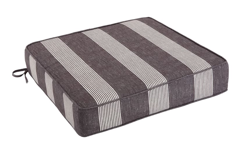 CANVAS Boho Stripe Seat Pad, Water/Fade-Resistant, 20-in x 20-in